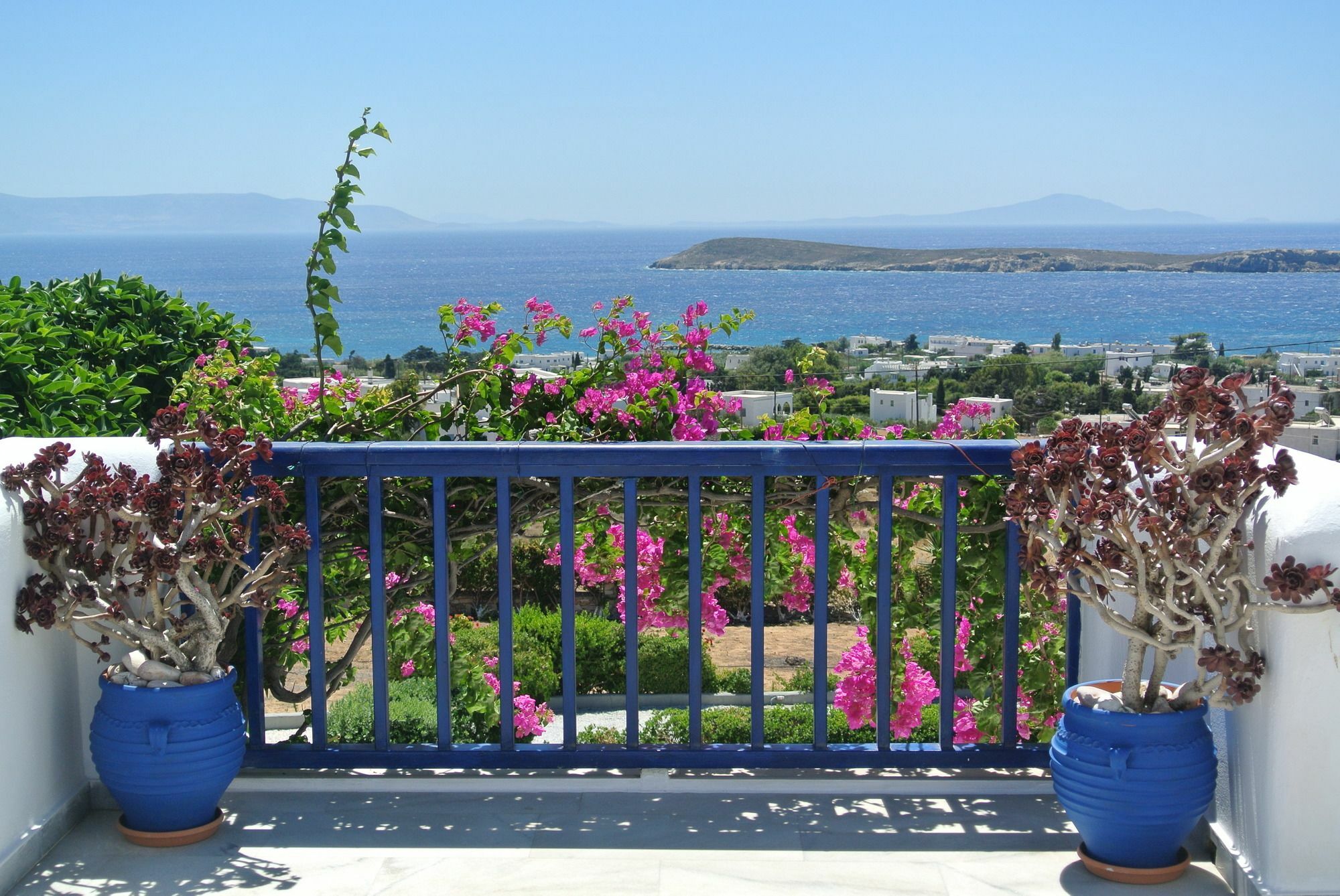 Dryades Family Hotel Drios Bagian luar foto